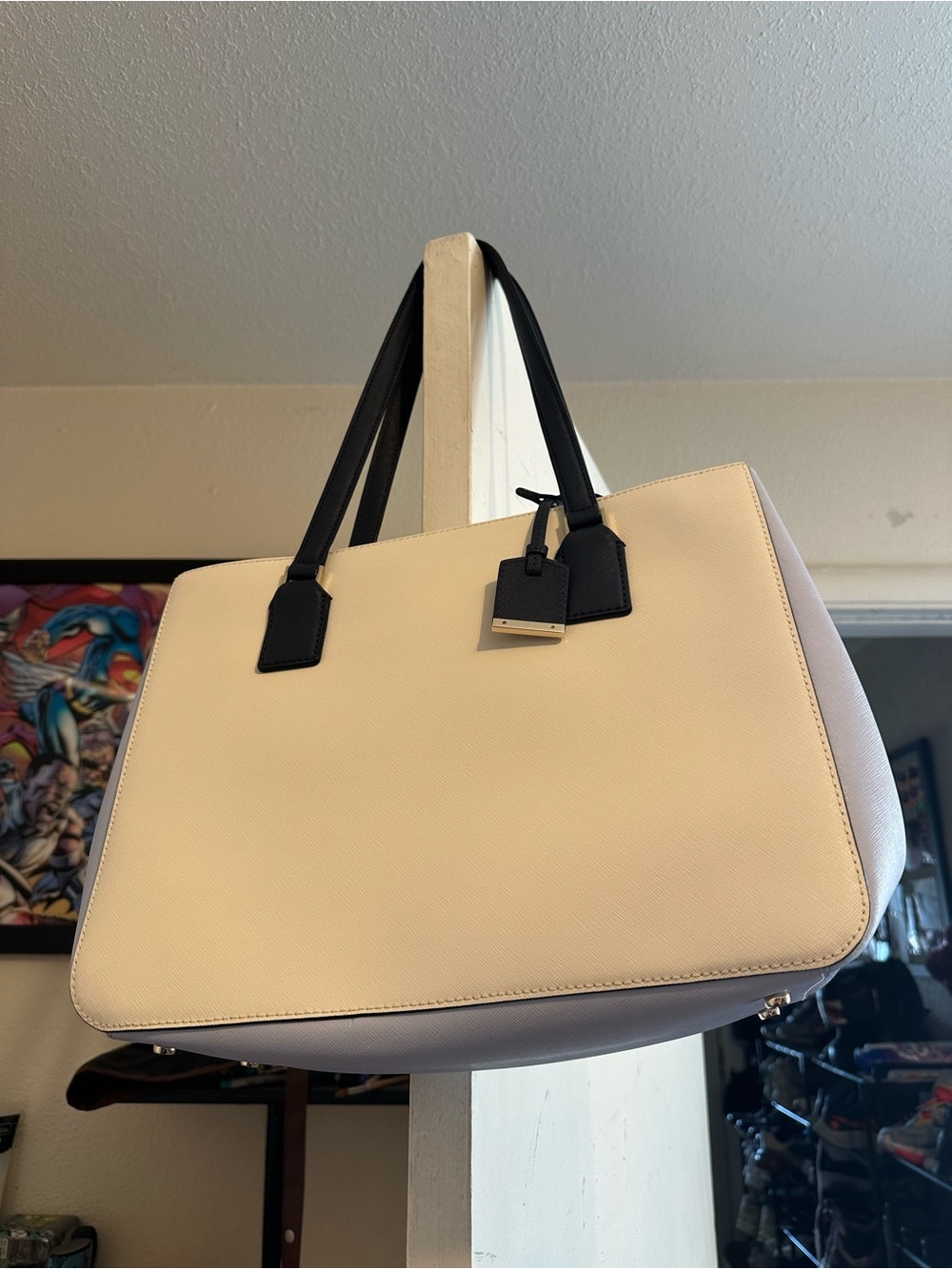 Kate Spade White and Blue Women's Bag.#Kate spade #crossbodybag#women’sbags - Picture 2 of 5